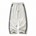 Large-sized wide-leg breathable street pants